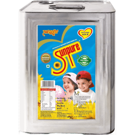 Sunflower Oil (16.48L), 15 Kg Tin